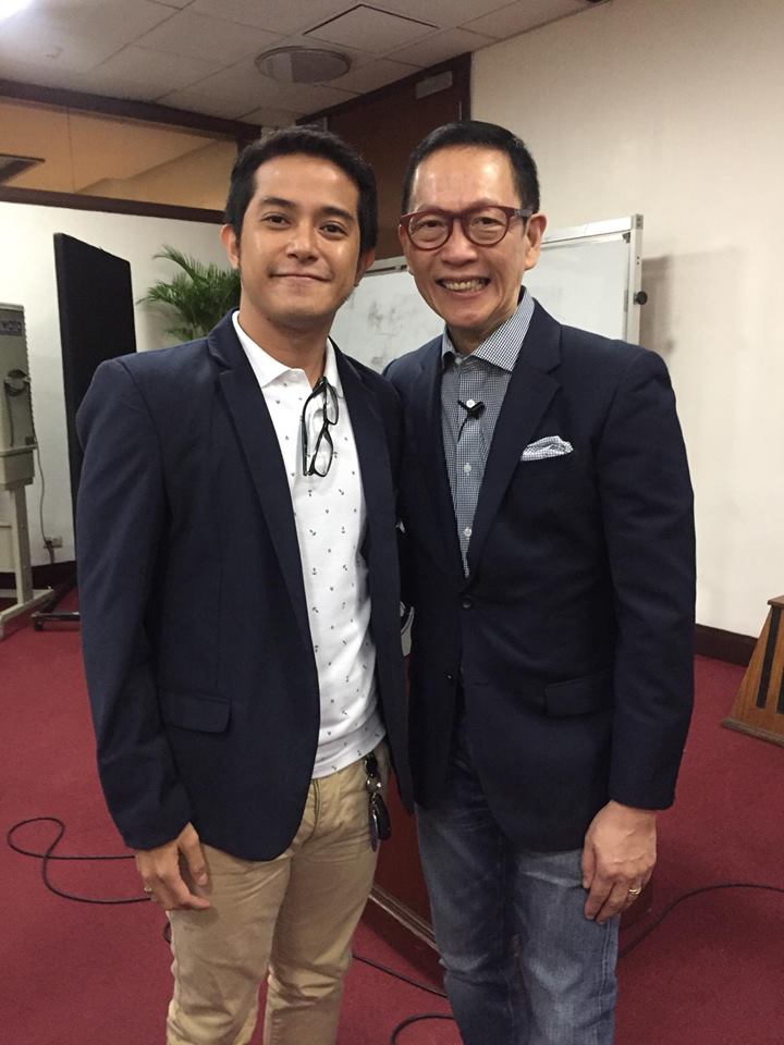Photo with Sir Francis Kong on Level Up Leadership training